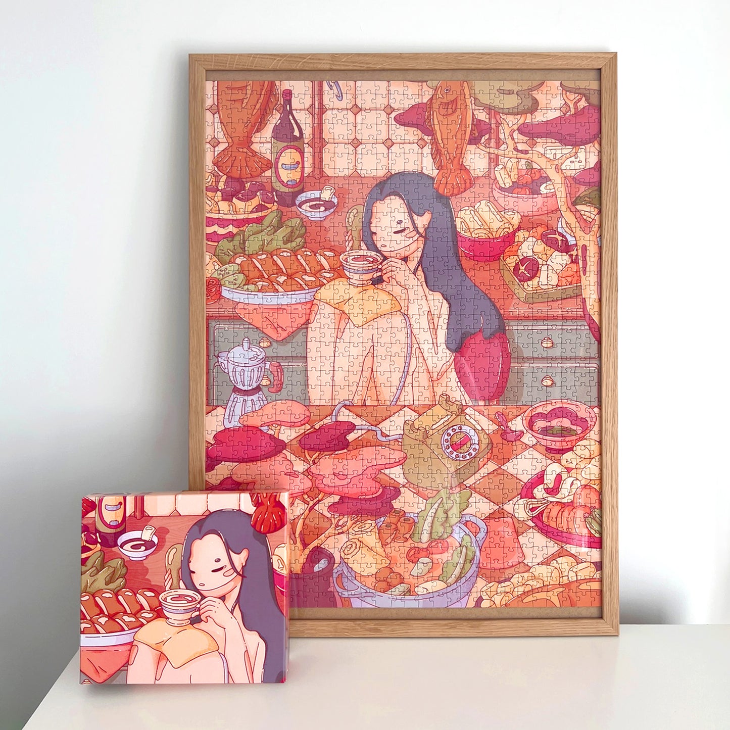 1000 Piece Jigsaw Puzzle — Come Over, I Made Too Much Food