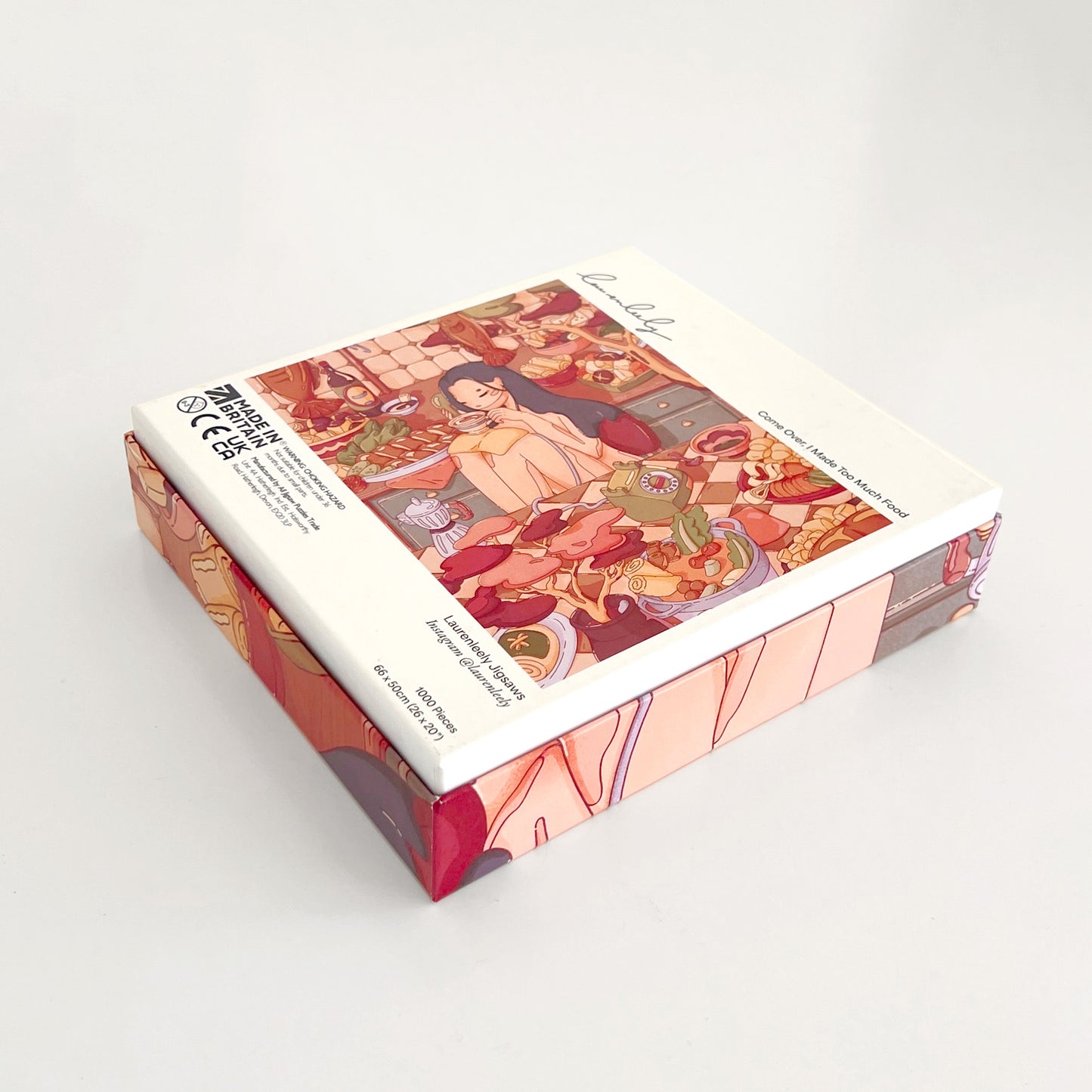 1000 Piece Jigsaw Puzzle — Come Over, I Made Too Much Food
