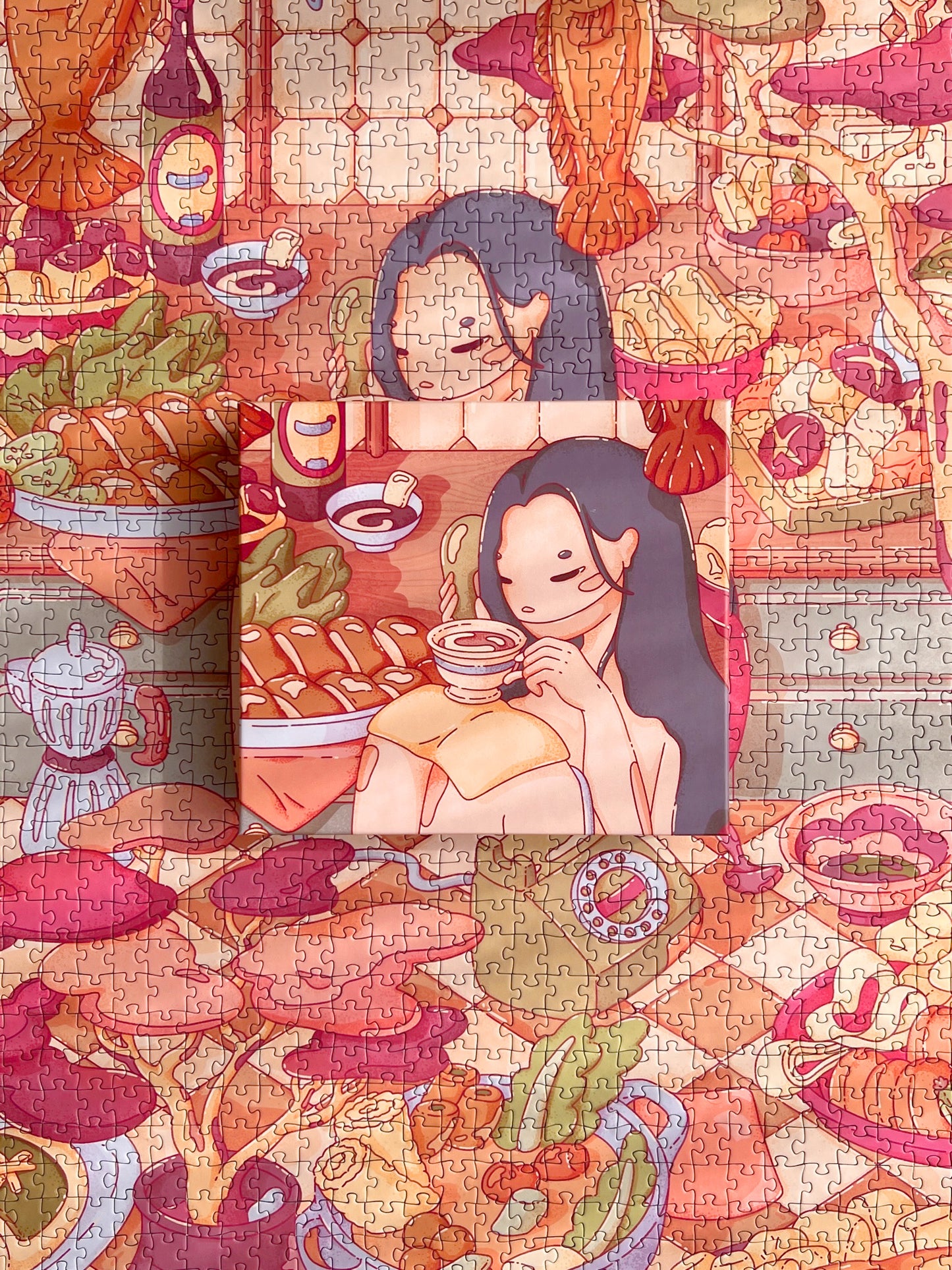 1000 Piece Jigsaw Puzzle — Come Over, I Made Too Much Food