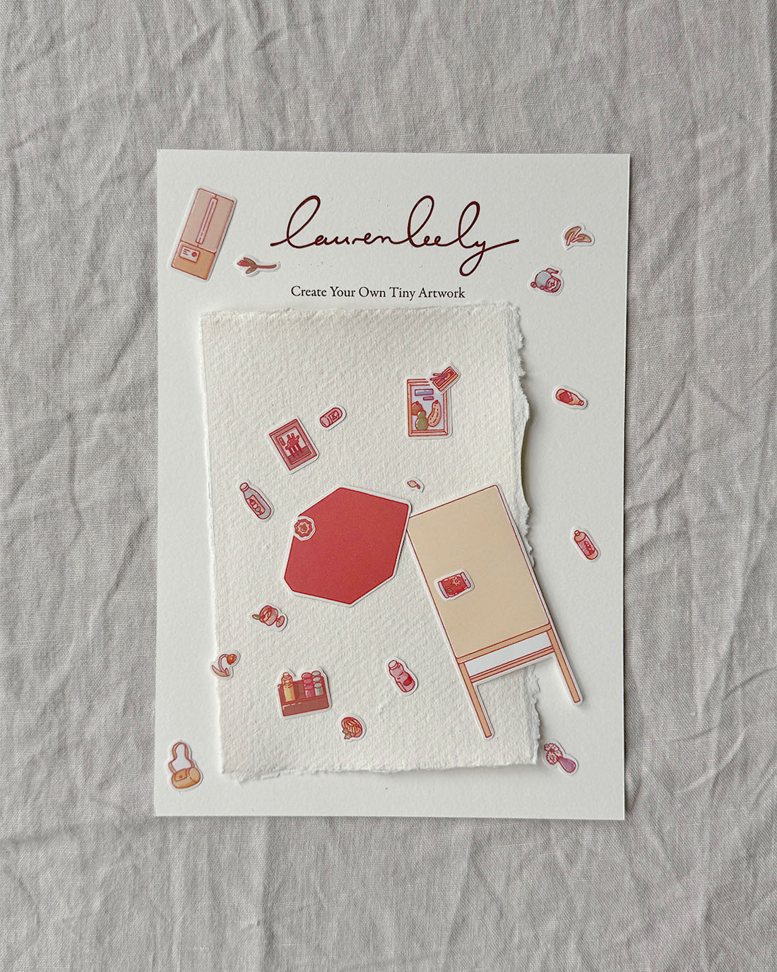 Create Your Own Tiny Artwork Sticker Pack