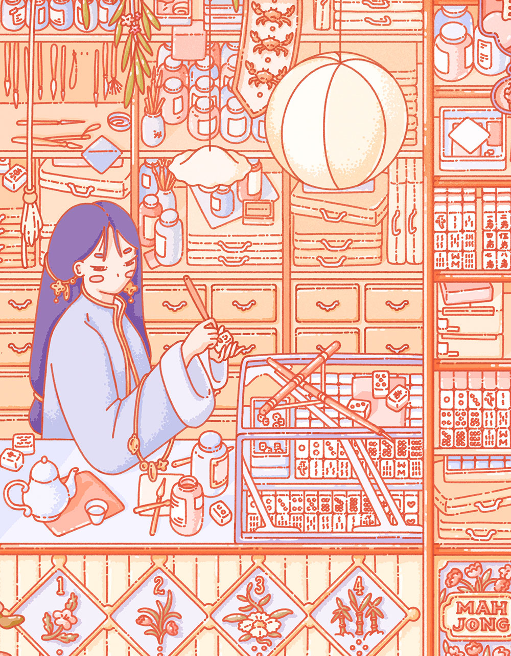 Mahjong Carver