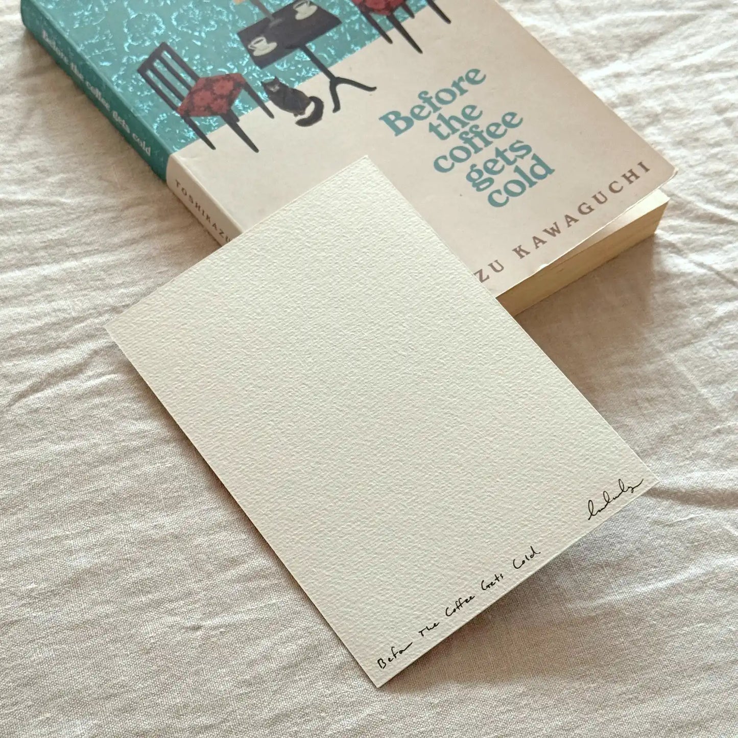 Postcard — Before The Coffee Gets Cold