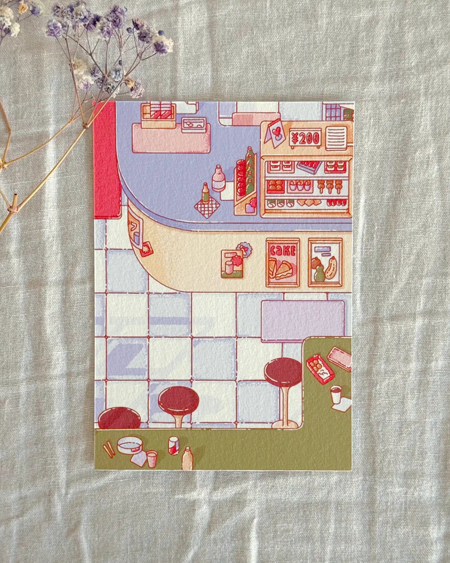 Book Inspired Postcards — Collection of 8
