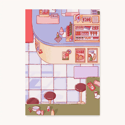 Postcard — Convenience Store Woman III