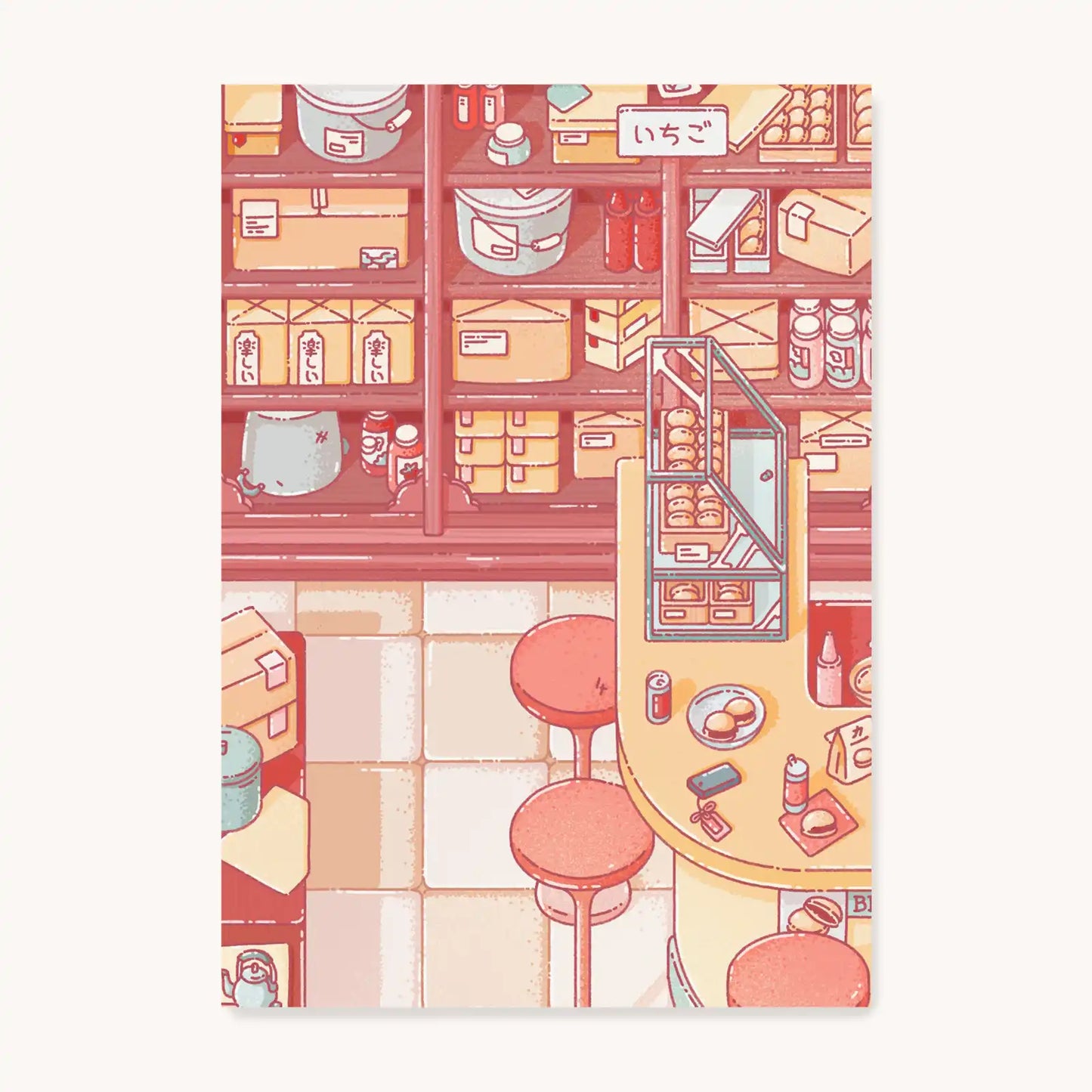 Postcard — Sweet Bean Paste I