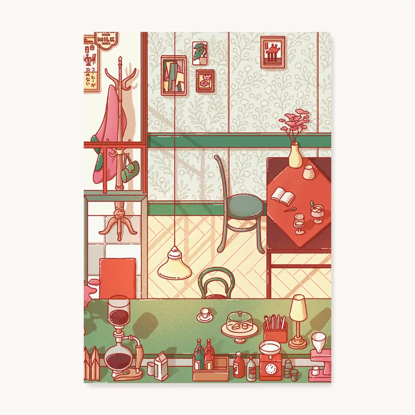 Postcard — Before The Coffee Gets Cold