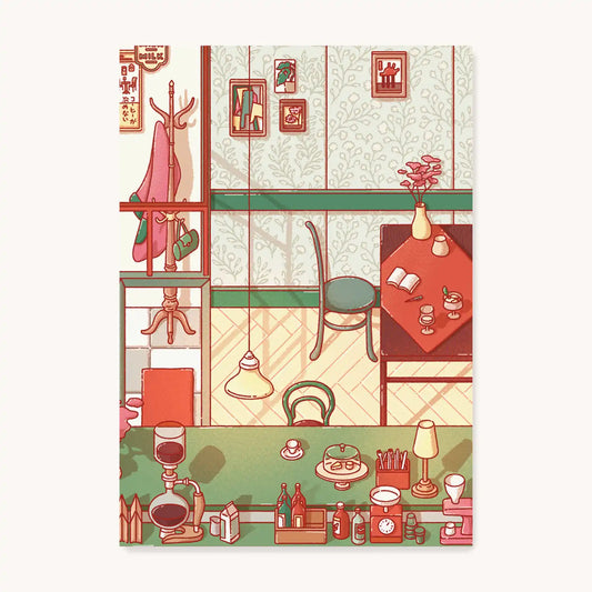 Postcard — Before The Coffee Gets Cold