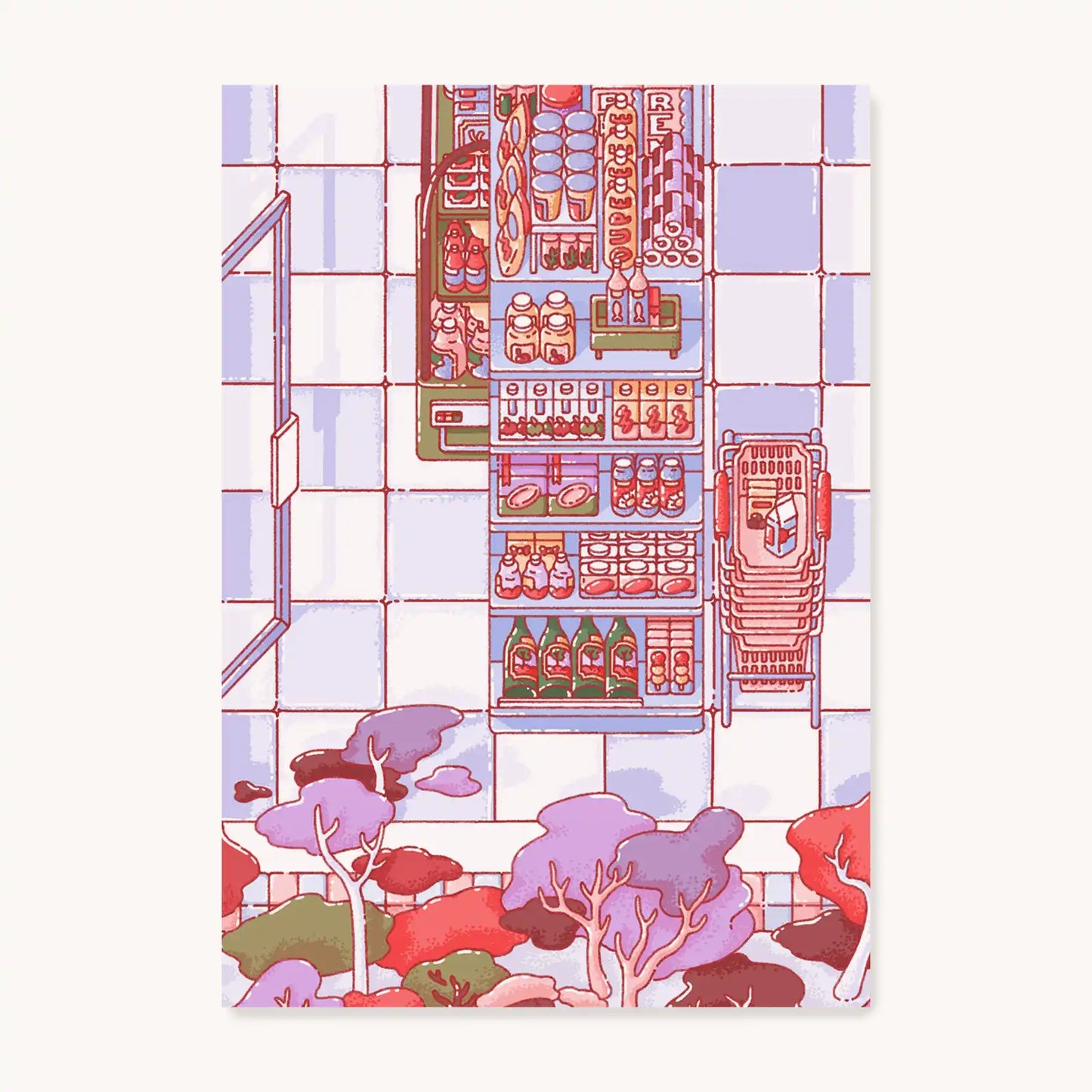 Postcard — Convenience Store Woman I