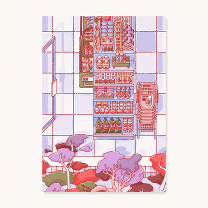 Postcard — Convenience Store Woman I
