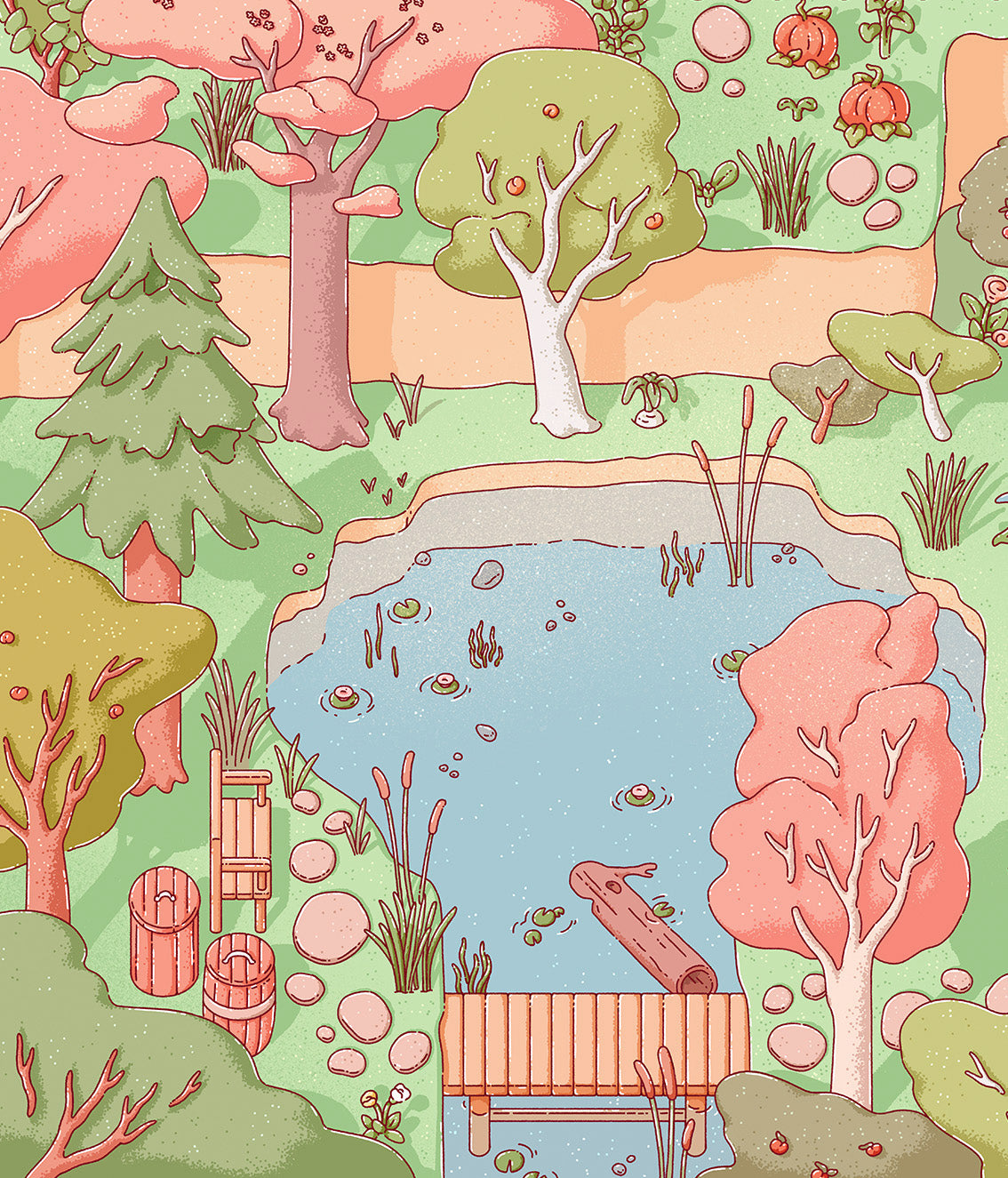 The Cat's Porch, Inspired by Stardew Valley