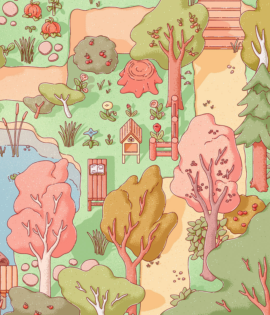 The Cat's Porch, Inspired by Stardew Valley