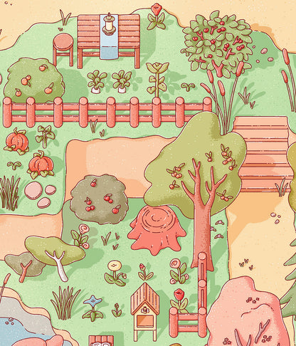 The Cat's Porch, Inspired by Stardew Valley