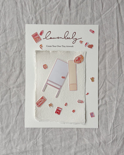 Create Your Own Tiny Artwork Sticker Pack