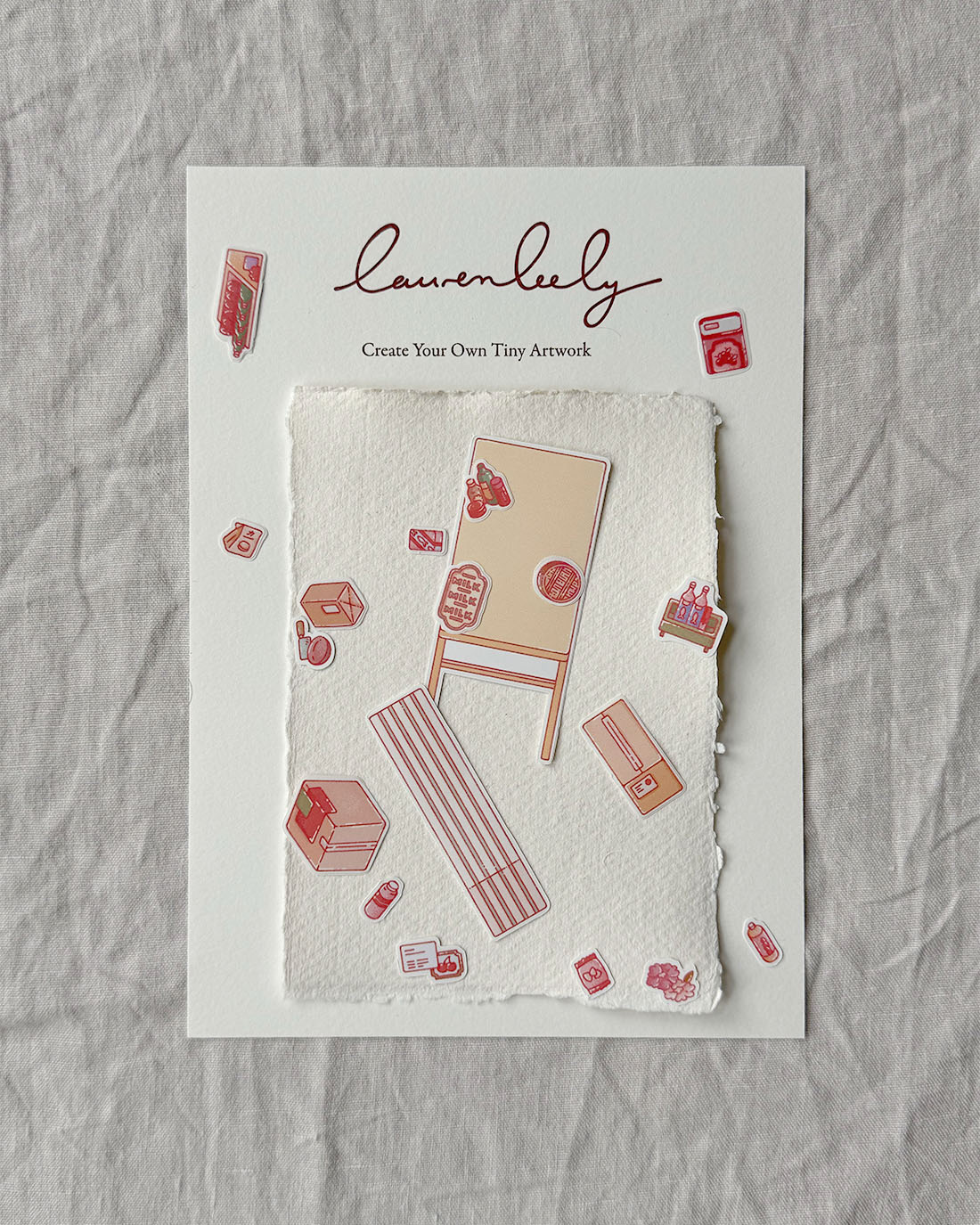 Create Your Own Tiny Artwork Sticker Pack